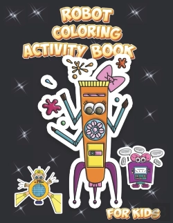 Bertrand.pt - Robot Coloring Activity Book For Kids