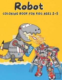 Bertrand.pt - Robot Coloring Book For Kids Ages 2-5