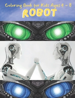 Bertrand.pt - Robot Coloring Book For Kids Ages 4 - 8