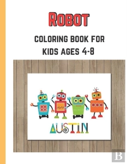 Bertrand.pt - Robot Coloring Book For Kids Ages 4-8