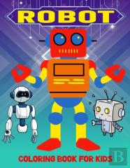 Robot Coloring Book For Kids