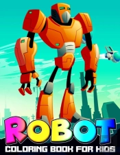 Robot Coloring Book For Kids