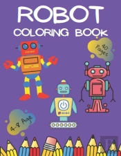 Robot Coloring Book