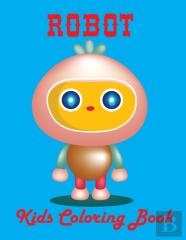 Robot Kids Coloring Book