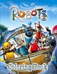 Robots Coloring Book