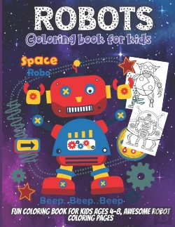 Bertrand.pt - Robots Coloring Book For Kids