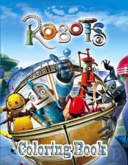 Robots Coloring Book