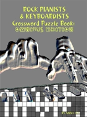 Rock Pianists & Keyboardists Crossword Puzzle Book