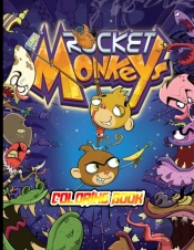 Rocket Monkeys Coloring Book