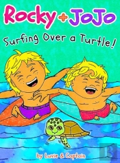 Rocky + Jojo: Surfing Over A Turtle