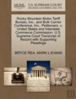 Bertrand.pt - Rocky Mountain Motor Tariff Bureau, Inc., And Bulk Carrier Conference, Inc., Petitioners, V. United States And Interstate Commerce Commission. U.S. Su