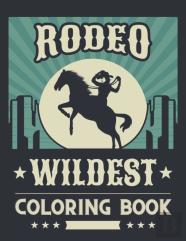 Rodeo Wildest Coloring Book