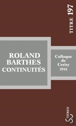 Bertrand.pt - Roland Barthes : Continuités