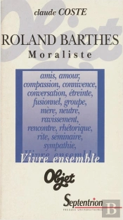Roland Barthes Moraliste
