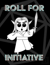 Roll For Initiative - Rpg Notebook