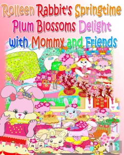 Bertrand.pt - Rolleen Rabbit'S Springtime Plum Blossoms Delight With Mommy And Friends
