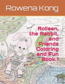 Bertrand.pt - Rolleen, The Rabbit, And Friends  Coloring And Fun Book 1