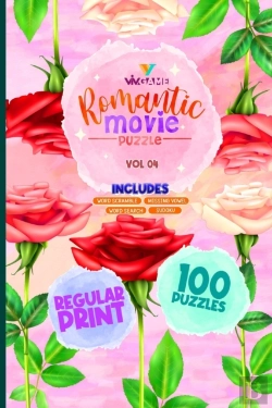 Bertrand.pt - Romantic Movie Puzzle Volume 4 Includes Word Search Sudoku Word Scramble Missing Vowel
