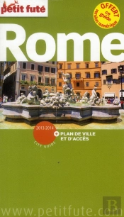 Rome 2013 Petit Fute + Plan