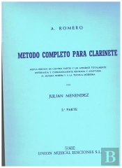 Romero Metodo Completo Para Clarinete (Menendez)