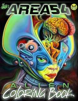 Bertrand.pt - Ron English'S Area 54 Alien Coloring Book