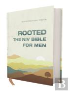 Rooted: The Niv Bible For Men, Hardcover, Cream, Comfort Print