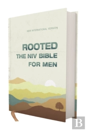 Rooted: The Niv Bible For Men, Hardcover, Cream, Comfort Print