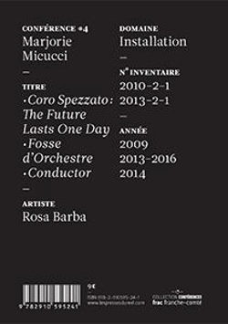 Bertrand.pt - Rosa Barba - Coro Spezzato : The Future Lasts One
