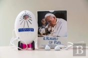 Rosario Del Papa Electronico Con Auriculares