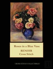 Roses In A Blue Vase