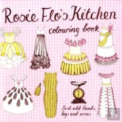 Bertrand.pt - Rosie Flo'S Kitchen Colouring Book - Checker Pink