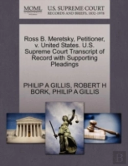Bertrand.pt - Ross B. Meretsky, Petitioner, V. United States. U.S. Supreme Court Transcript Of Record With Supporting Pleadings