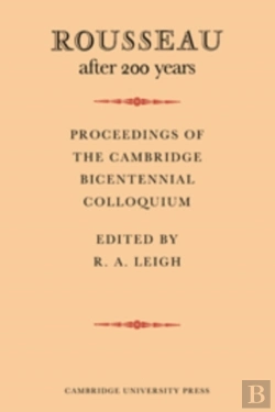 Bertrand.pt - Rousseau After 200 Years: Proceedings Of The Cambridge Bicentennial Colloquium