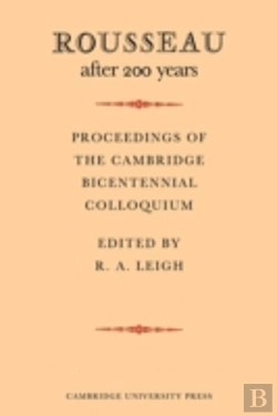 Bertrand.pt - Rousseau After 200 Years: Proceedings Of The Cambridge Bicentennial Colloquium