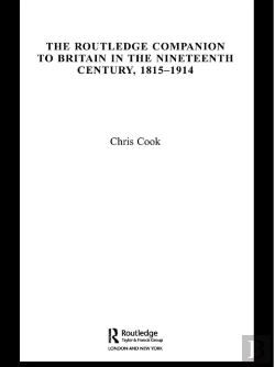 Bertrand.pt - Routledge Companion To Britain In The Nineteenth Century, 1815-1914