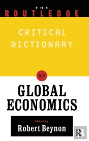 Routledge Companion To Global Economics