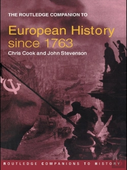 Bertrand.pt - Routledge Companion To Modern European History Since 1763