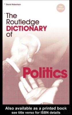 Bertrand.pt - Routledge Dictionary Of Politics