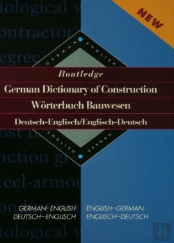 Bertrand.pt - Routledge German Dictionary Of Construction Worterbuch Bauwesen