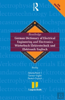Bertrand.pt - Routledge German Dictionary Of Electrical Engineering And Electronics Worterbuch Elektrotechnik And Elektronik Englisch