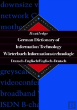 Bertrand.pt - Routledge German Dictionary Of Information Technology Worterbuch Informationstechnologie
