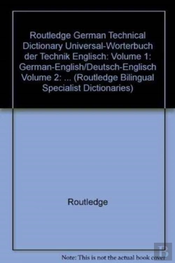 Bertrand.pt - Routledge German Technical Dictionary
