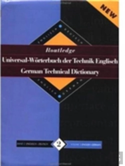Bertrand.pt - Routledge German Technical Dictionary Universal-Worterbuch Der Technik Englisch