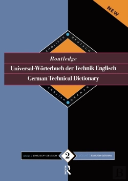Bertrand.pt - Routledge German Technical Dictionary Universal-Worterbuch Der Technik Englisch