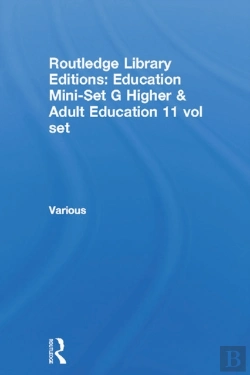 Bertrand.pt - Routledge Library Editions: Education Mini-Set G Higher & Adult Education 11 Vol Set