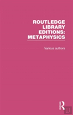 Bertrand.pt - Routledge Library Editions: Metaphysics