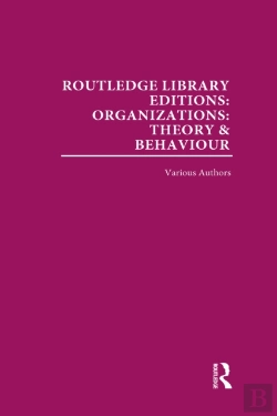 Bertrand.pt - Routledge Library Editions: Organizations (31 Vols)