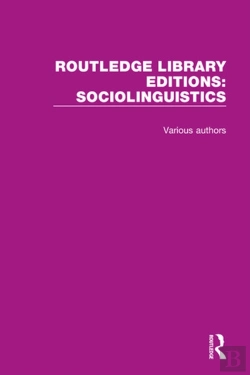 Bertrand.pt - Routledge Library Editions: Sociolinguistics