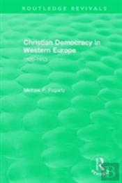 Routledge Revivals: Christian Democracy In Western Europe (1957)