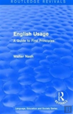Bertrand.pt - Routledge Revivals: English Usage (1986)